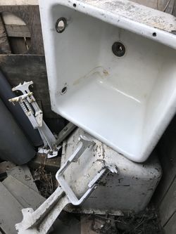 Utility sink & stand