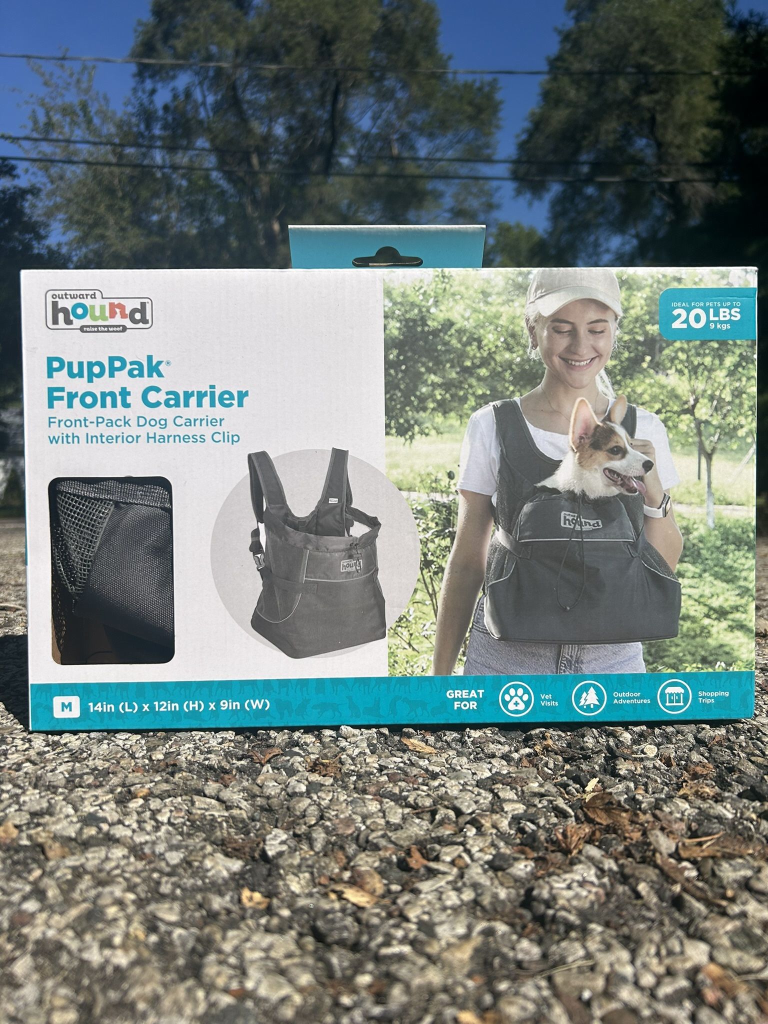 Outward Hound PupPak Front Carrier (M)