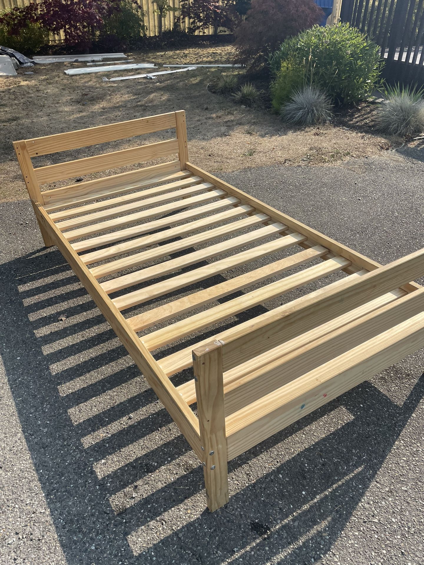 Nice Wood Twin Bed Frame 