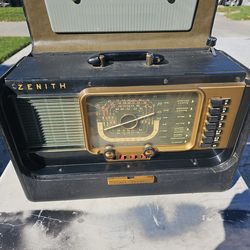 Vintage 1950s Zenith Trans-Oceanic Tube Radio – Antique