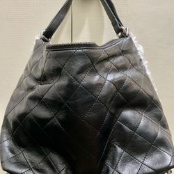 Leather Backpack/ Shoulder Bag 30x25cm