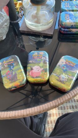 Pokemon Ascended Heroes mini tins (sealed)
