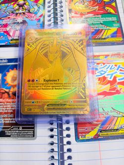 Mega Charizard Y ex Gold Pokémon Card 294/217