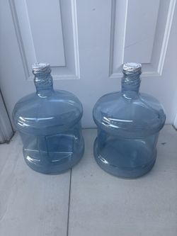 2 Gallons Water Bottles