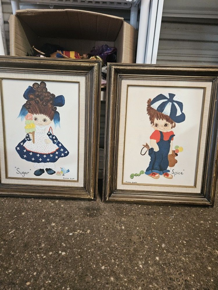 Sugar And Spice Canvas Pictures