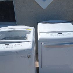 LG Electric Washer And Dryer 