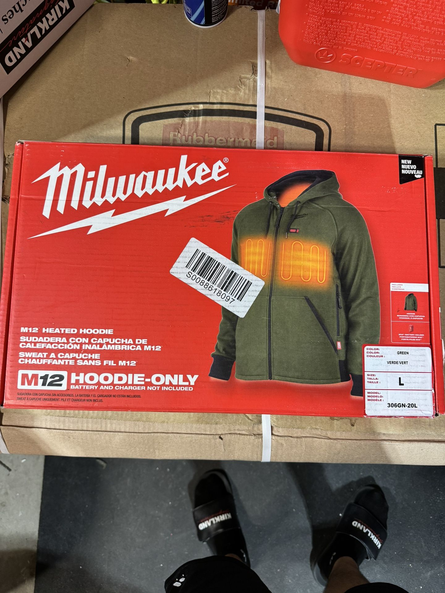 Milwaukee M12 Jacket Hoodie