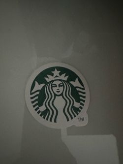 Starbucks sticker