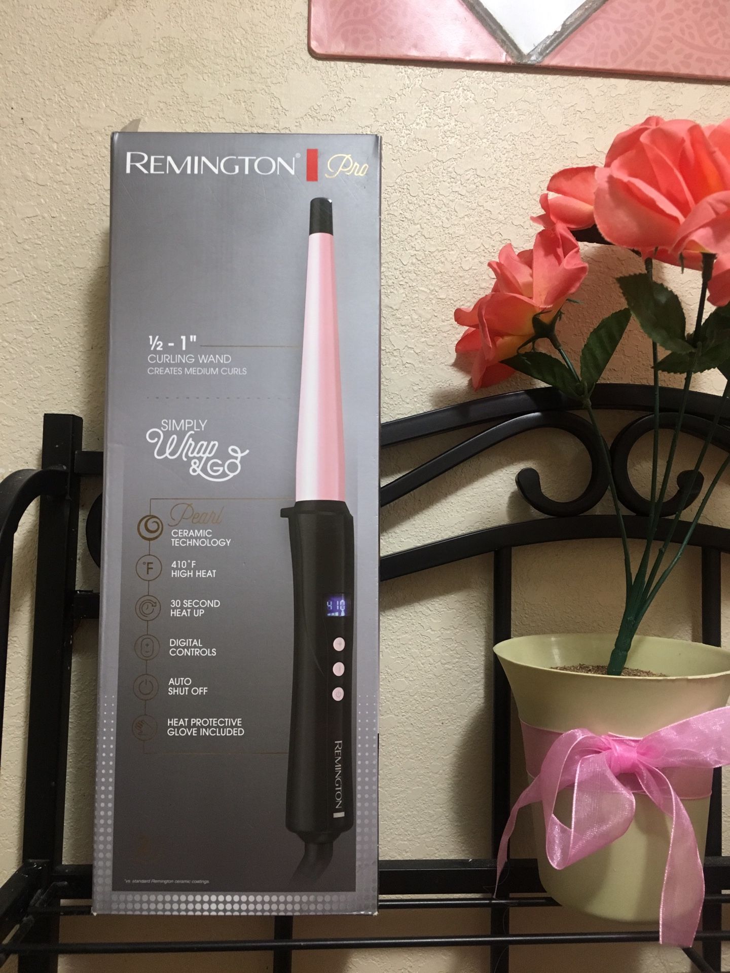 Remington Pro Pearl Curling Wand