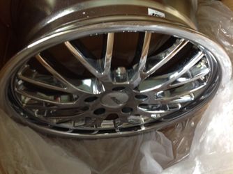 New TSW wheel chrome 17" nissan Bolt Pattern
