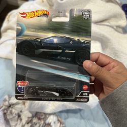 Hot Wheels Premium Car Culture American Scene CHASE #0 Corvette C8.R Black W/Pro
