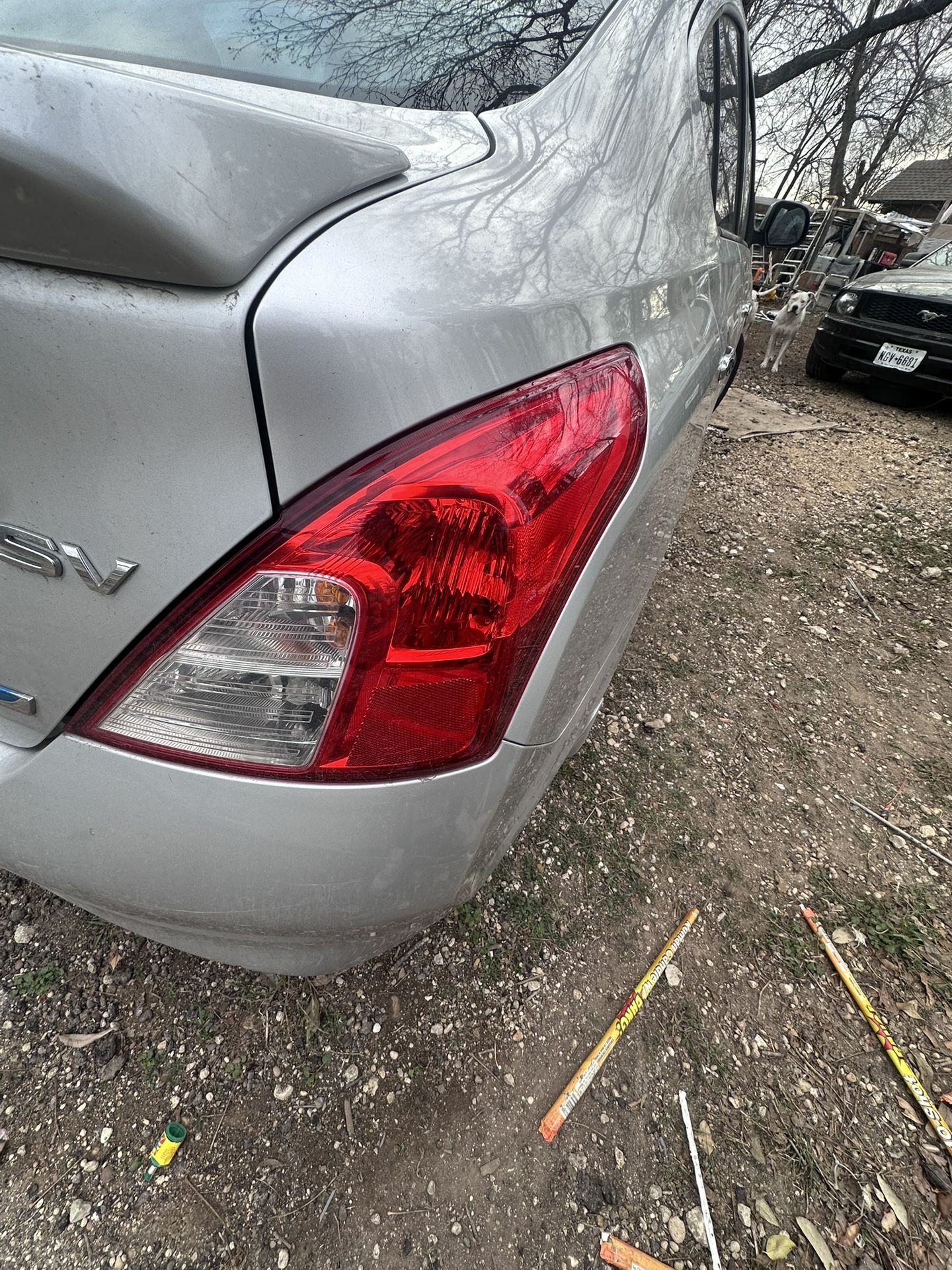 Both Versa Tail Lights 2014