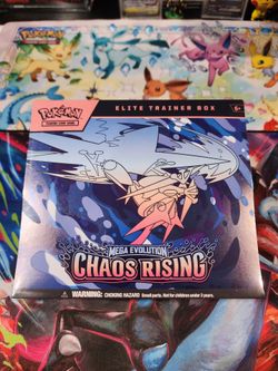 Pokemon Mega Evolution Chaos Rising Elite Trainer Box ETB