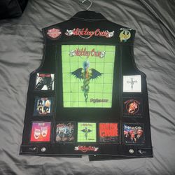 Motley Crue Tribute Vest size XL