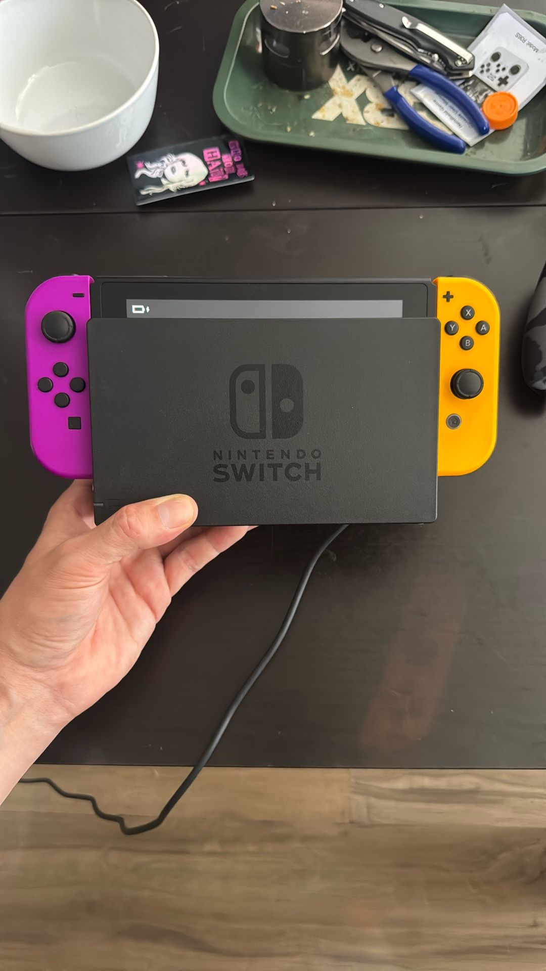 Nintendo Switch W/ 3 Controllers