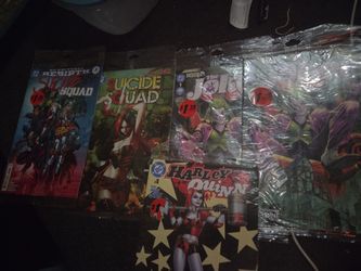 Dc asst joker × 2 sucied squads 1 harley quinn ×2