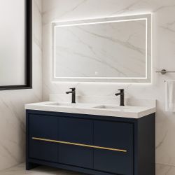 Bathroom Vanity 72” 