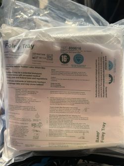 foley catheter Tray