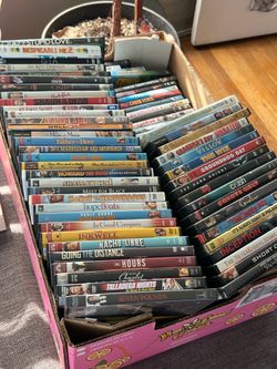 Tons of DVDs!! $25 for the whole box!!