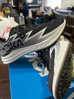 Hoka Running Sneakers Black and White