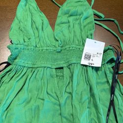 Light Green Dress