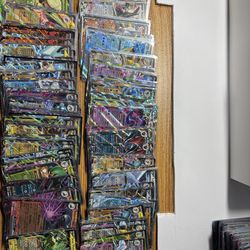 Set of 380 Ex double rare holos and V Pokemon cards