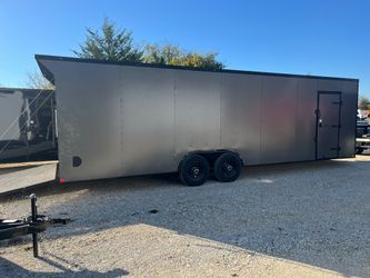 8.5 X 28ft Plus Nose Enclosed trailer - Car Hauler