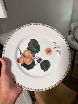 Set of 36 plates and 12 coffee mugs.