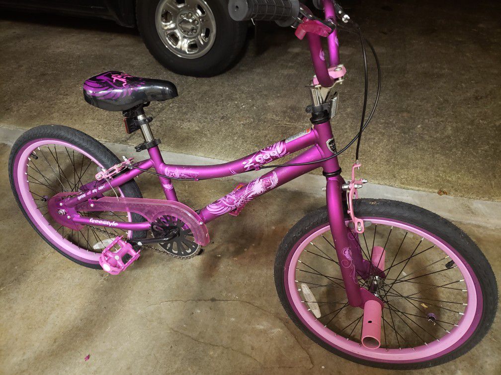 20" Kent Purple Pink Girls Bike Freestyle