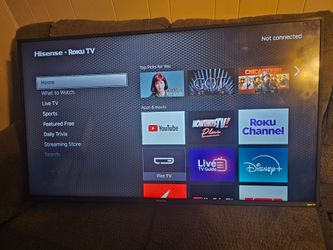 50" hisense roku tv