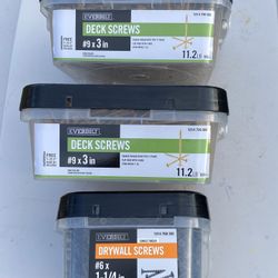 Deck Screws And Drywall Screws 