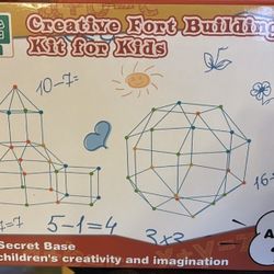 New Creative Fort Building Kit For Kids. STEM Toy  