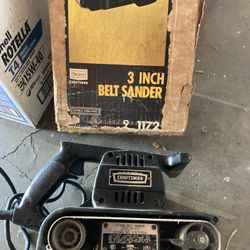 Belt Sander 