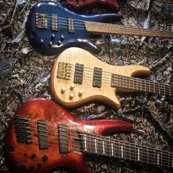 BEHS Bass Bajo Ibanez Schecter 4 5 6 String Guitars With Eq Active