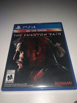 PS4 Video Game Metal Gear Solid V: The Phantom Pain