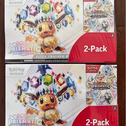 Pokemon Prismatic Etb+booster Bundle Package 