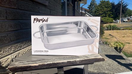 Parini Stainless Steel Lasagna Pan — New in Box