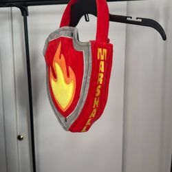 Paw patrol costume with candy basket