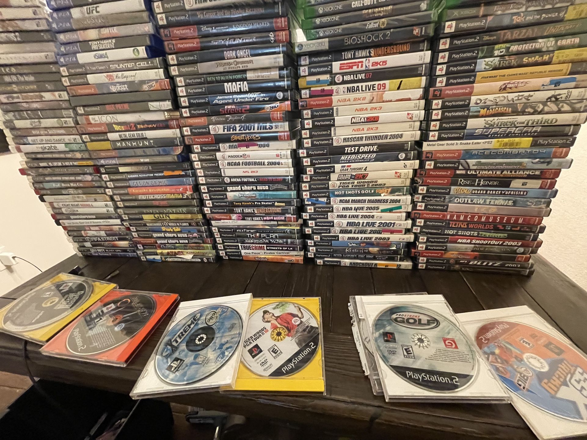 Massive Video Game Collection – 200+ Games – PS2, PS3, PS4, Xbox, Wii – $750 FIRM