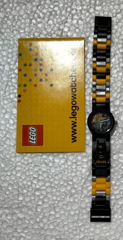 LEGO DC Comics Super Heroes Batman Minifigure ClicTime Watch
