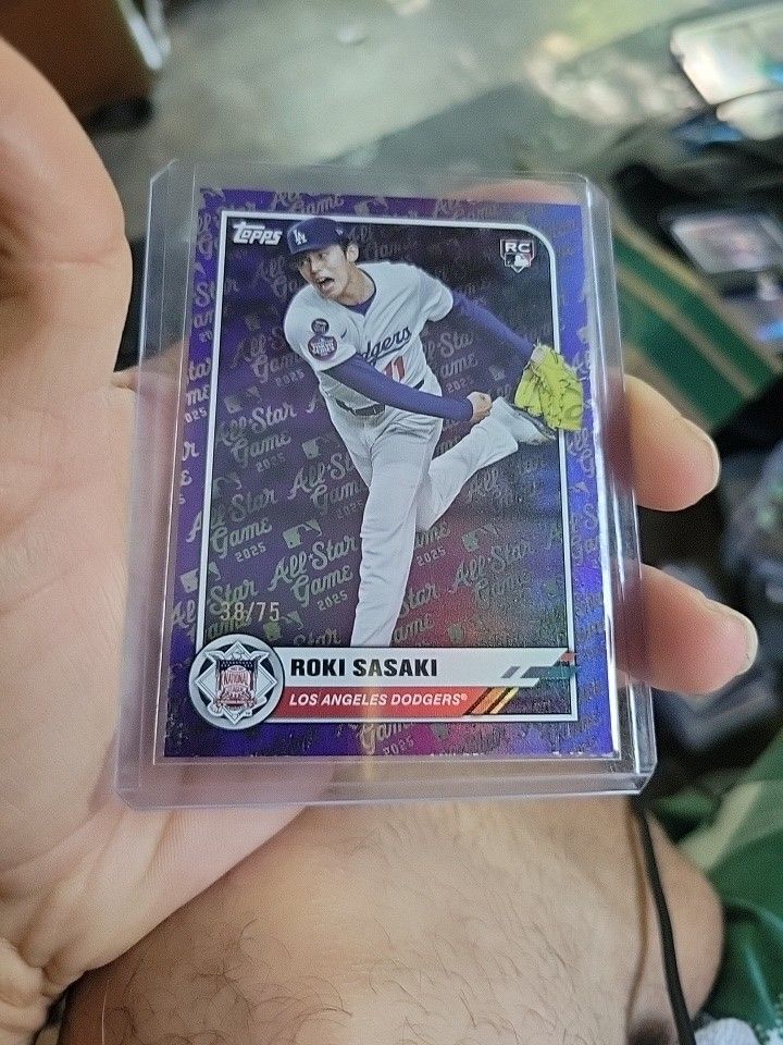 Roki Sasaki Blue foil color match/75