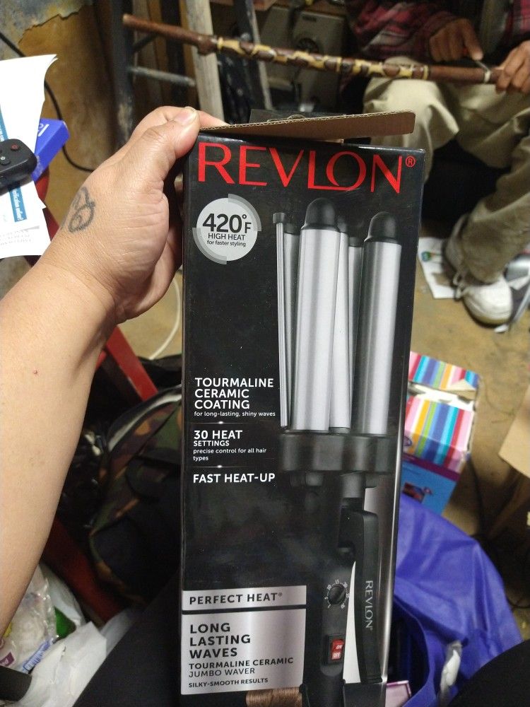 Revlon 3 Barrels For Natural Looking Waves Black 