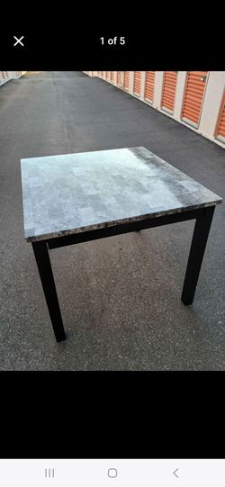 Faux Granite/marble dining table