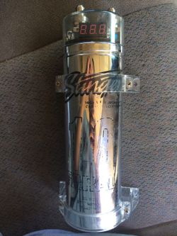 Old school stinger battery capacitor