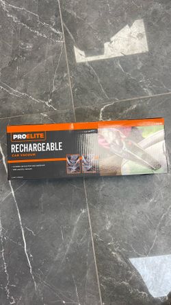 PROLITE RECHARGEABLE CAR VACUUM