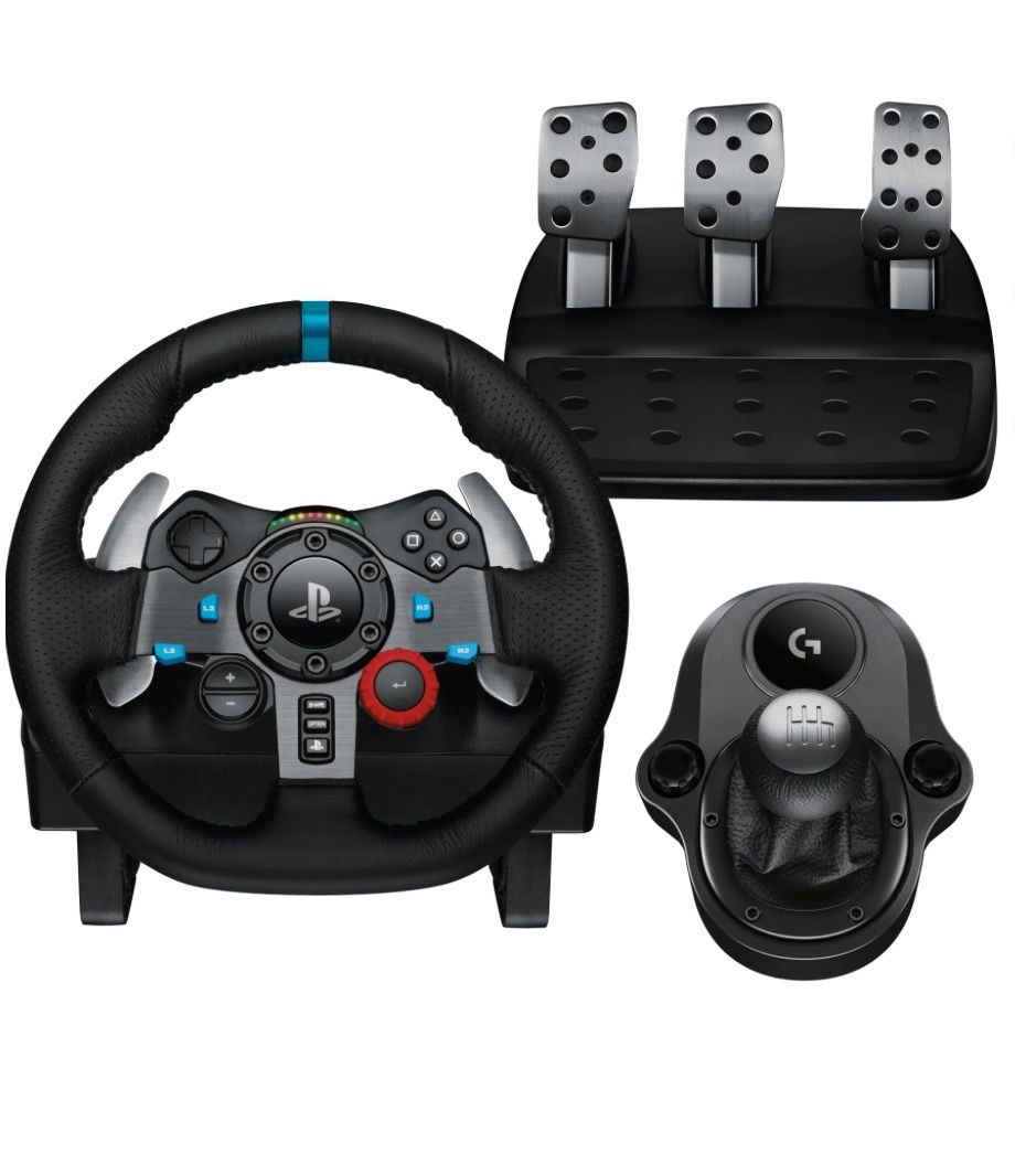 Logitech G29 Gaming Wheel for Playstation bundle with Driving Force Shifter, Walmart Exclusive