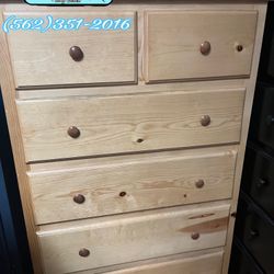 Natural Jumbo Duplex Pinewood Dresser New Cajonera Bonita