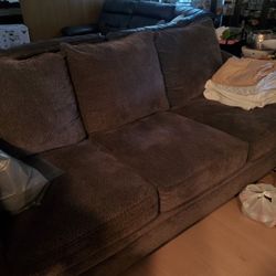 Dark Grey Partial Sofa