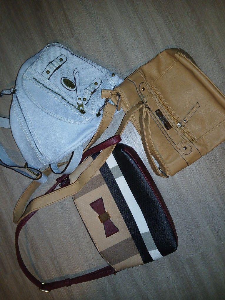 3 Purses $20 New