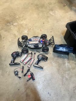 Tranxxas Rc car: needs work